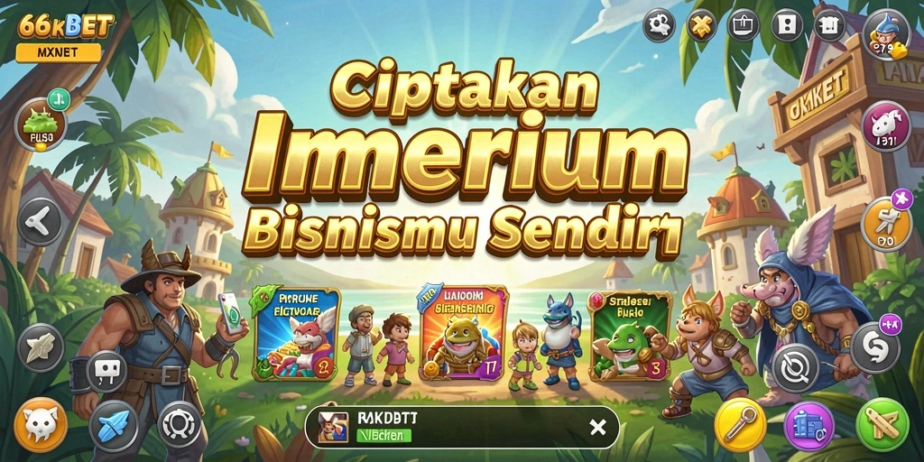 Screenshot gameplay menarik dari 66KBET yang menunjukkan pengalaman Tycoon.