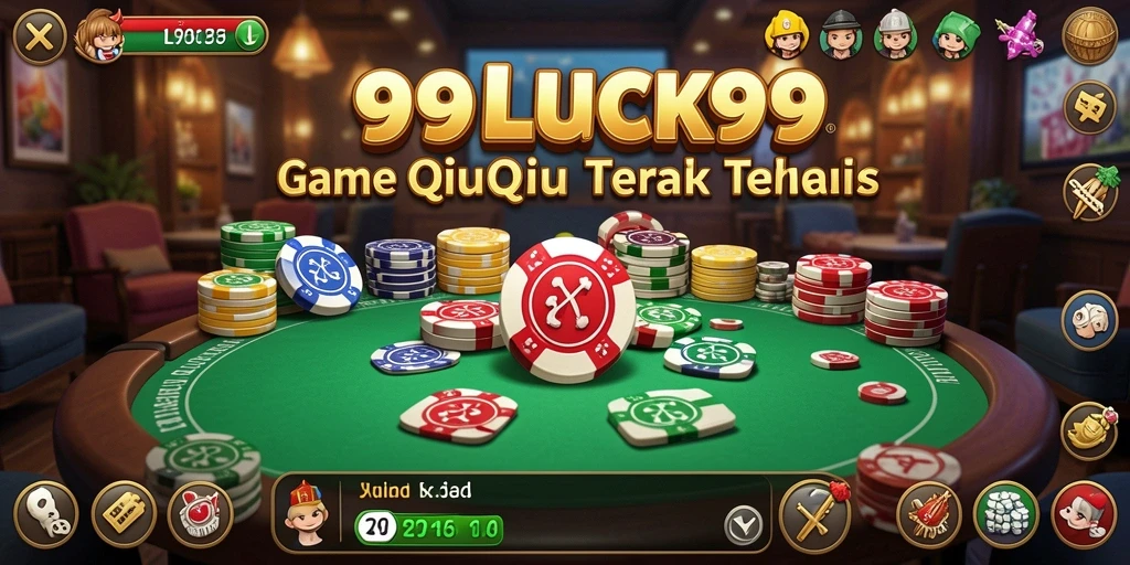 Screenshot menampilkan gameplay QiuQiu yang seru dan interaktif.
