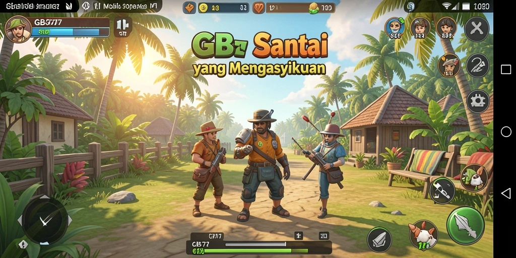 Gameplay GB777 menunjukkan momen menyenangkan saat bermain.