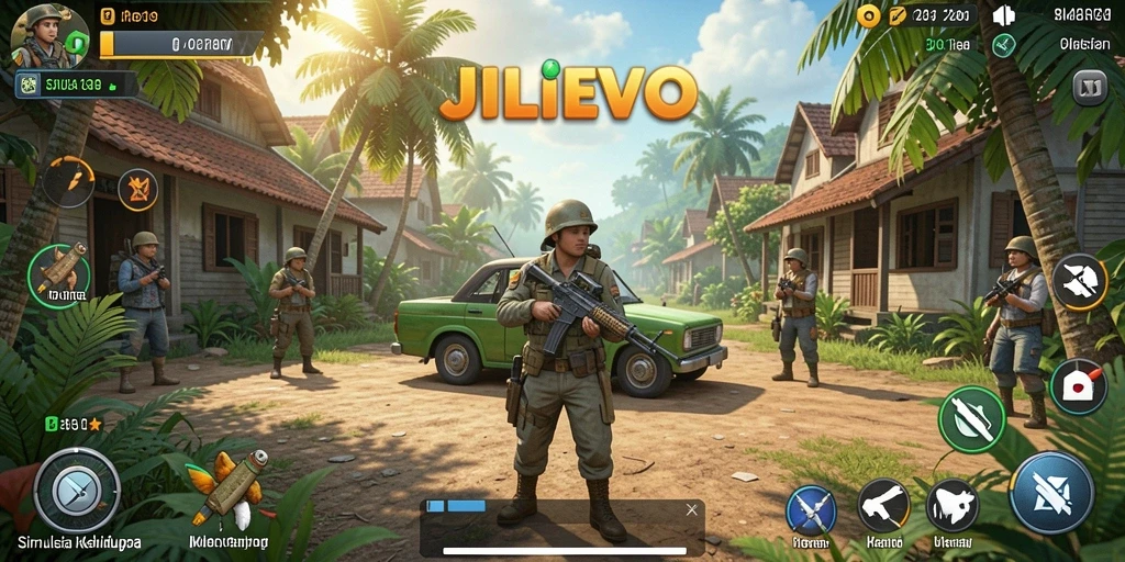 Tampilan gameplay menarik dari JILIEVO yang realistis dan menyenangkan.