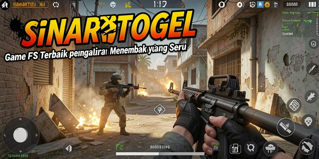 Gameplay mendebarkan dalam SINARTOGEL dengan aksi FPS yang intens.