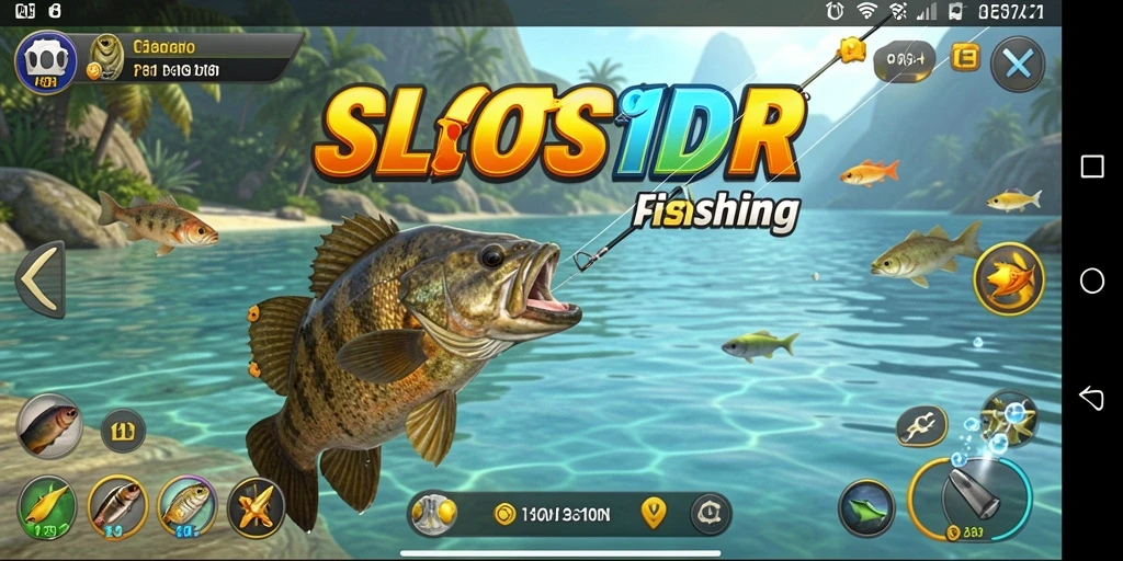 Tangkapan ikan yang bervariasi dalam gameplay SLOTSIDR.