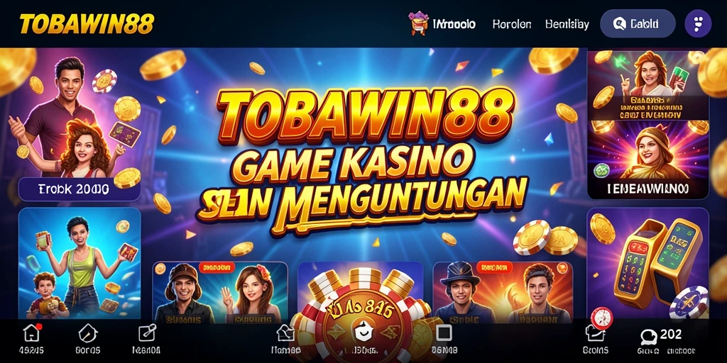 Tampilan gameplay TOBAWIN88 yang menarik dan menegangkan.