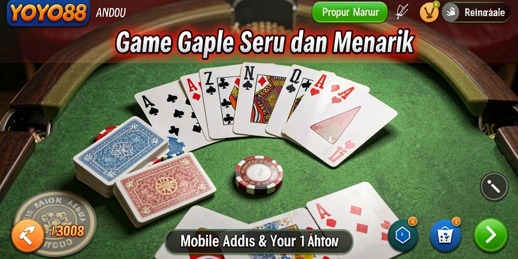 Screenshot gameplay seru di YOYO88 dengan pemain bersaing.